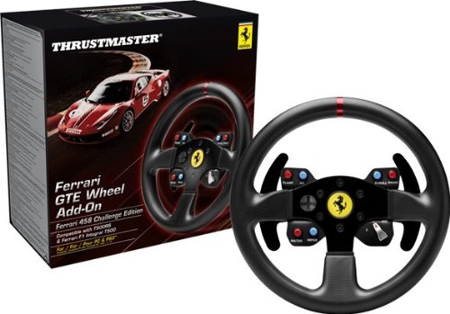Thrustmaster - Ferrari GTE Wheel Add-On - Schwarz - [PS4]