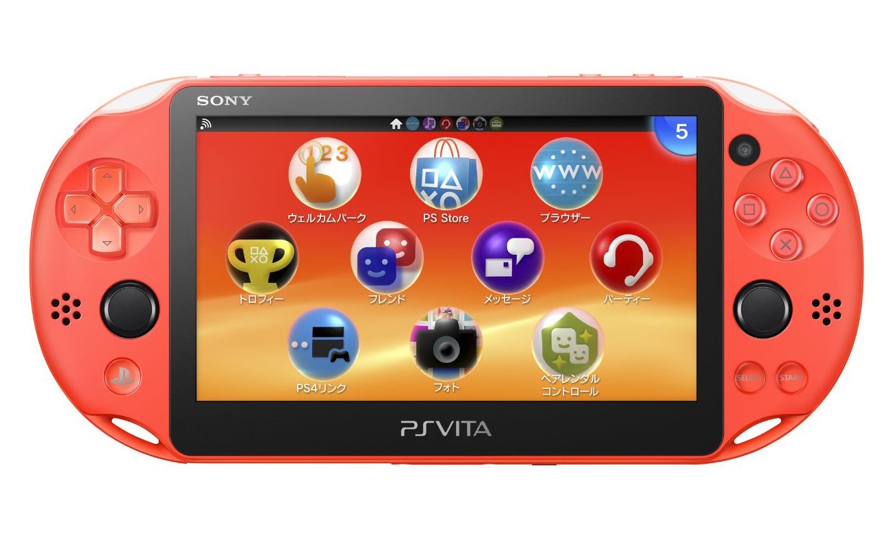 Sony PS Vita Slim Konsole [Wi-Fi] - Neon Orange