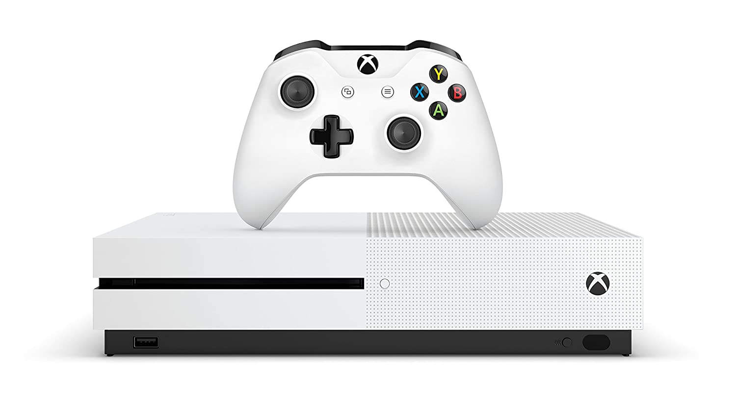Microsoft Xbox One S Konsole 500GB inkl. Wireless Controller - Weiß
