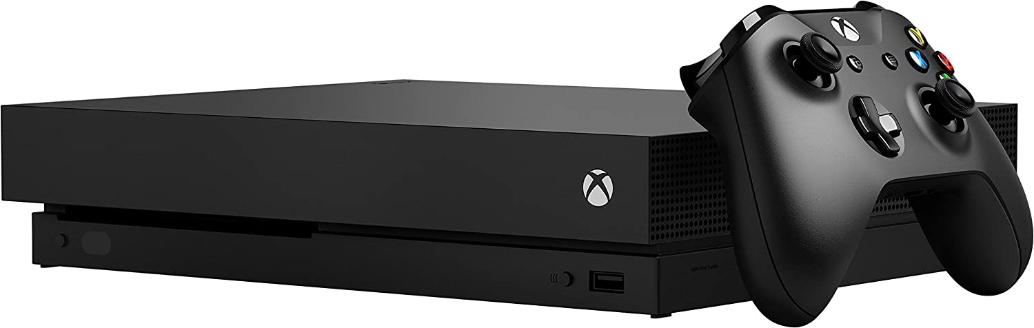 Microsoft Xbox One X Konsole 1TB inkl. Wireless Controller - Schwarz