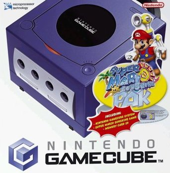 Nintendo GameCube Konsole inkl. Controller [Mario Sunshine Pak] + Memory Card 59 - Lila