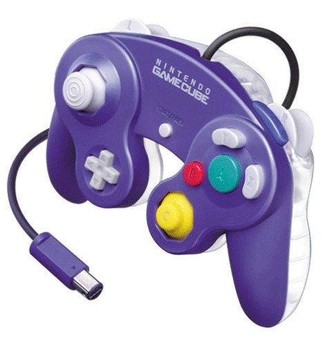 Nintendo GameCube Controller - Transparent-Lila
