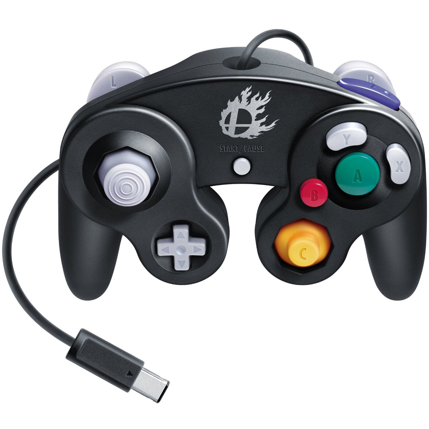 Nintendo GameCube Controller Super Smash Bros. Edition - Schwarz