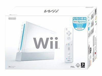 Nintendo Wii Konsole inkl. Wii Sports - Weiß