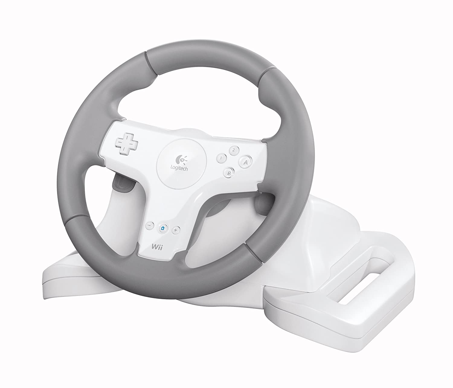 Logitech -  Speed Force Feedback Wireless Wheel - [Wii]