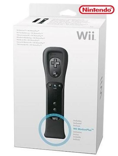 Nintendo Wii Motion Plus Adapter für Wii Remote - Schwarz