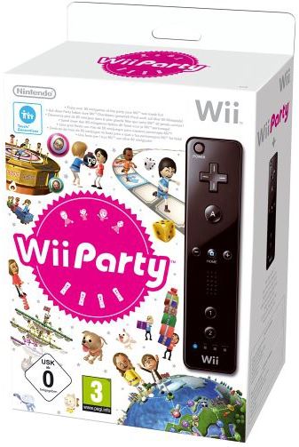 Wii Party inkl. Remote Controller  Limited Edition - Schwarz