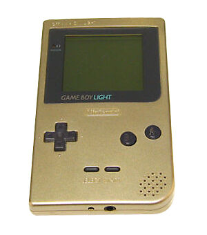 Nintendo Game Boy Konsole Light - Gold