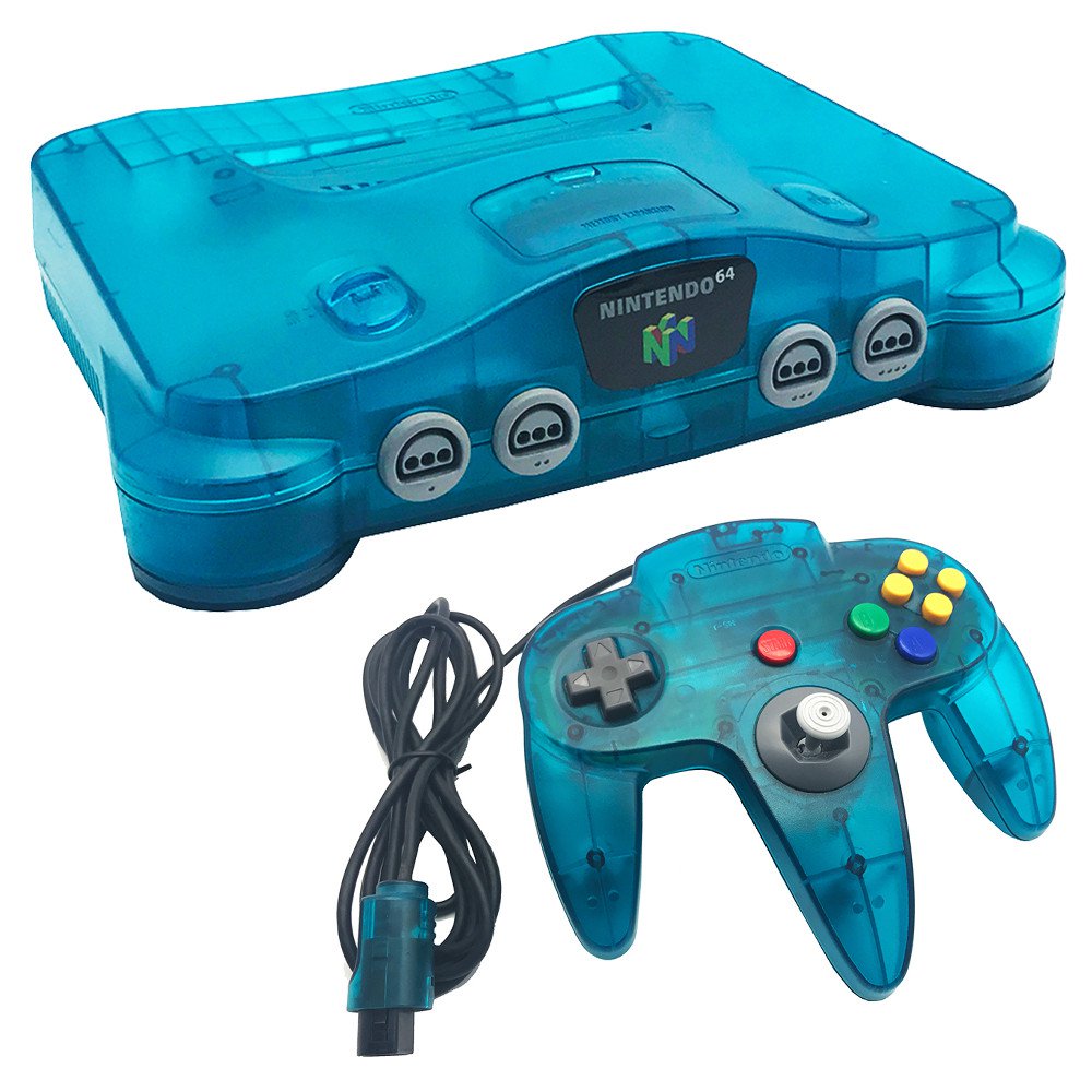 Nintendo 64 Konsole -  Clear-Blue