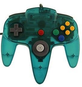 Nintendo 64 - Controller - Transparent/Blau