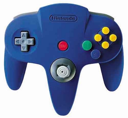 Nintendo 64 - Controller Blau