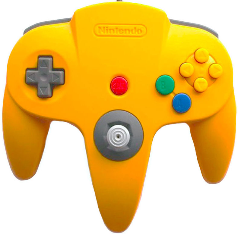 Nintendo 64 - Controller Gelb