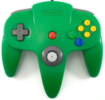 Nintendo 64 - Controller Grün