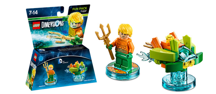 LEGO Dimensions - Fun Pack (71237) - DC Comics (Aquaman, Watercraft)