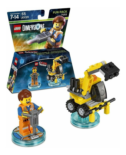 LEGO Dimensions - Fun Pack (71212) - The LEGO Movie (Emmet, Excavator)