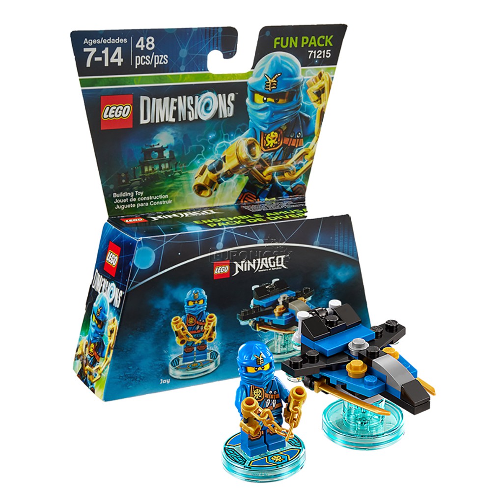 LEGO Dimensions - Fun Pack (71215) - LEGO Ninjago (Jay, Storm Fighter)
