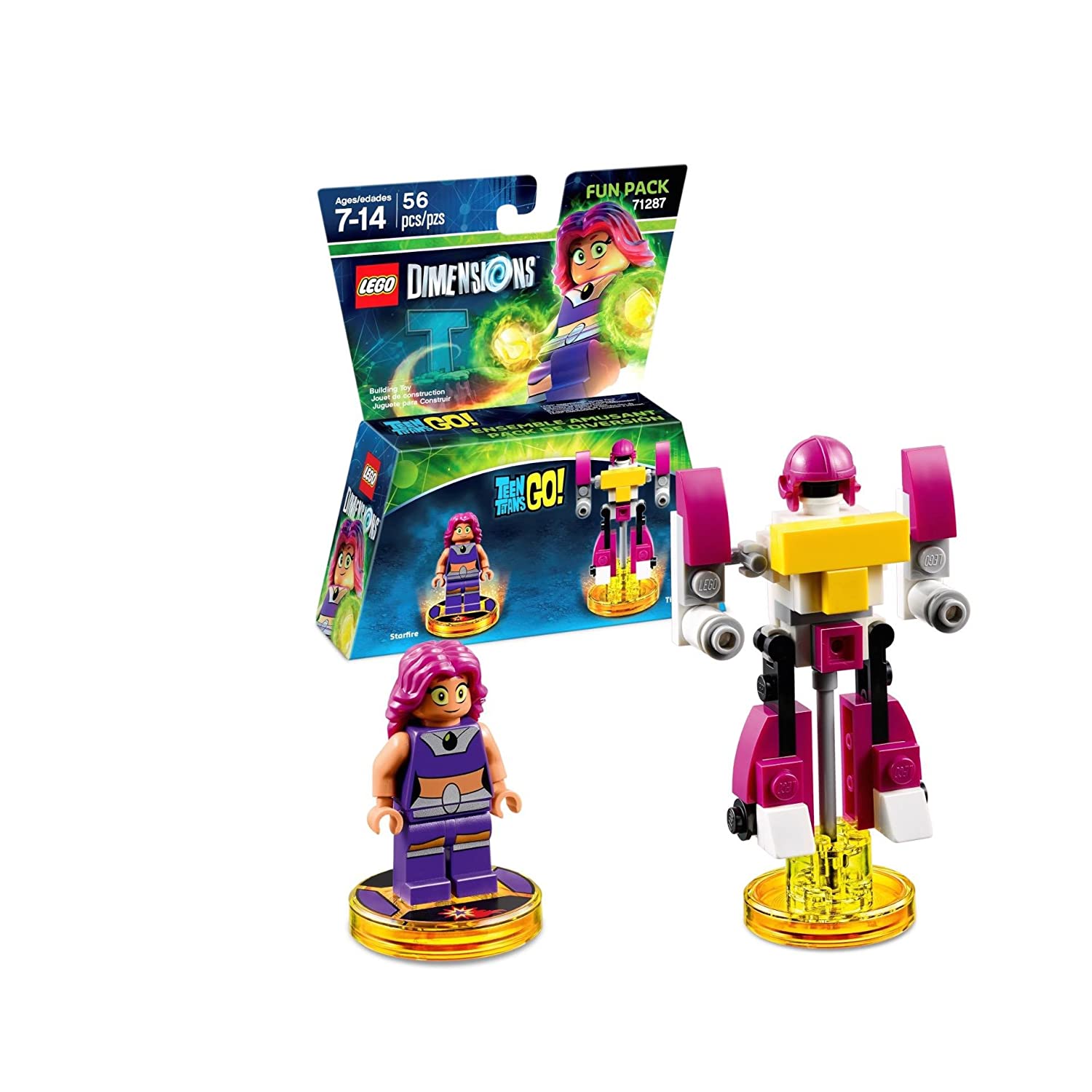 LEGO Dimensions - Fun Pack (71287) - Teen Titans Go! (Starfire, Titan Robot)