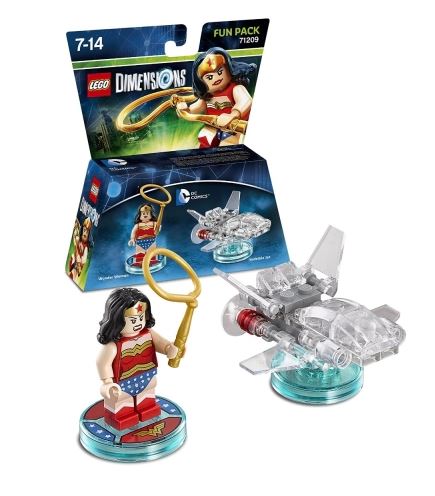 LEGO Dimensions - Fun Pack (71209) - DC Comics (Wonder Woman, Invisible Jet)