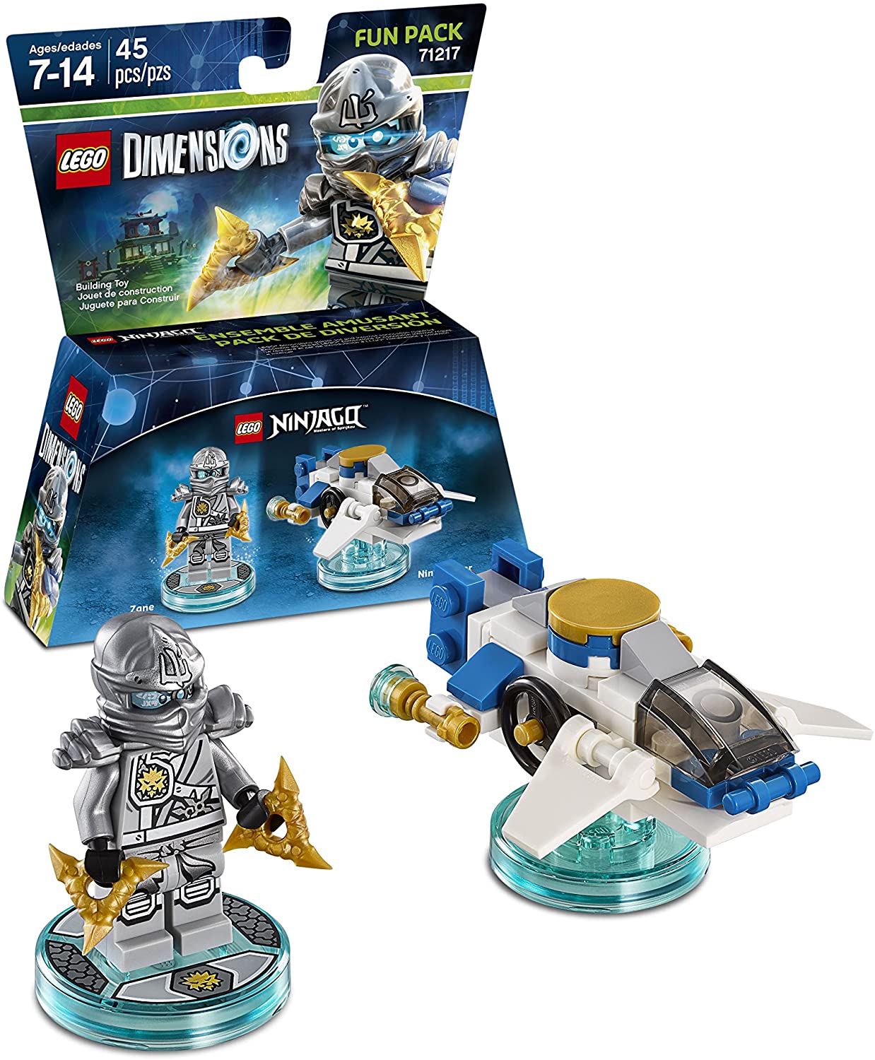 LEGO Dimensions - Fun Pack (71217) - LEGO Ninjago (Zane, NinjaCopter)