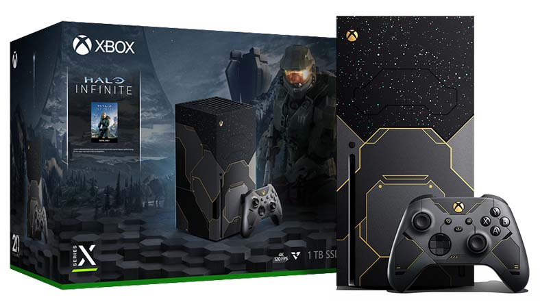 Microsoft Xbox Series X - 1TB - Konsole inkl. Wireless Controller - Halo Infinite Limited Edition