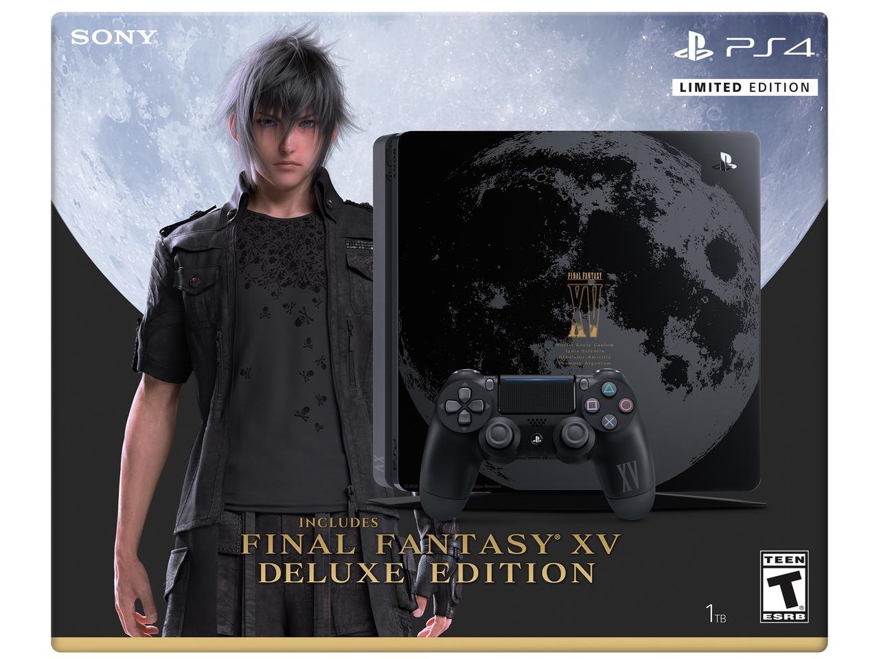 Sony PS4 Konsole 1TB inkl. Wireless Controller - [Limited Final Fantasy XV Edition]