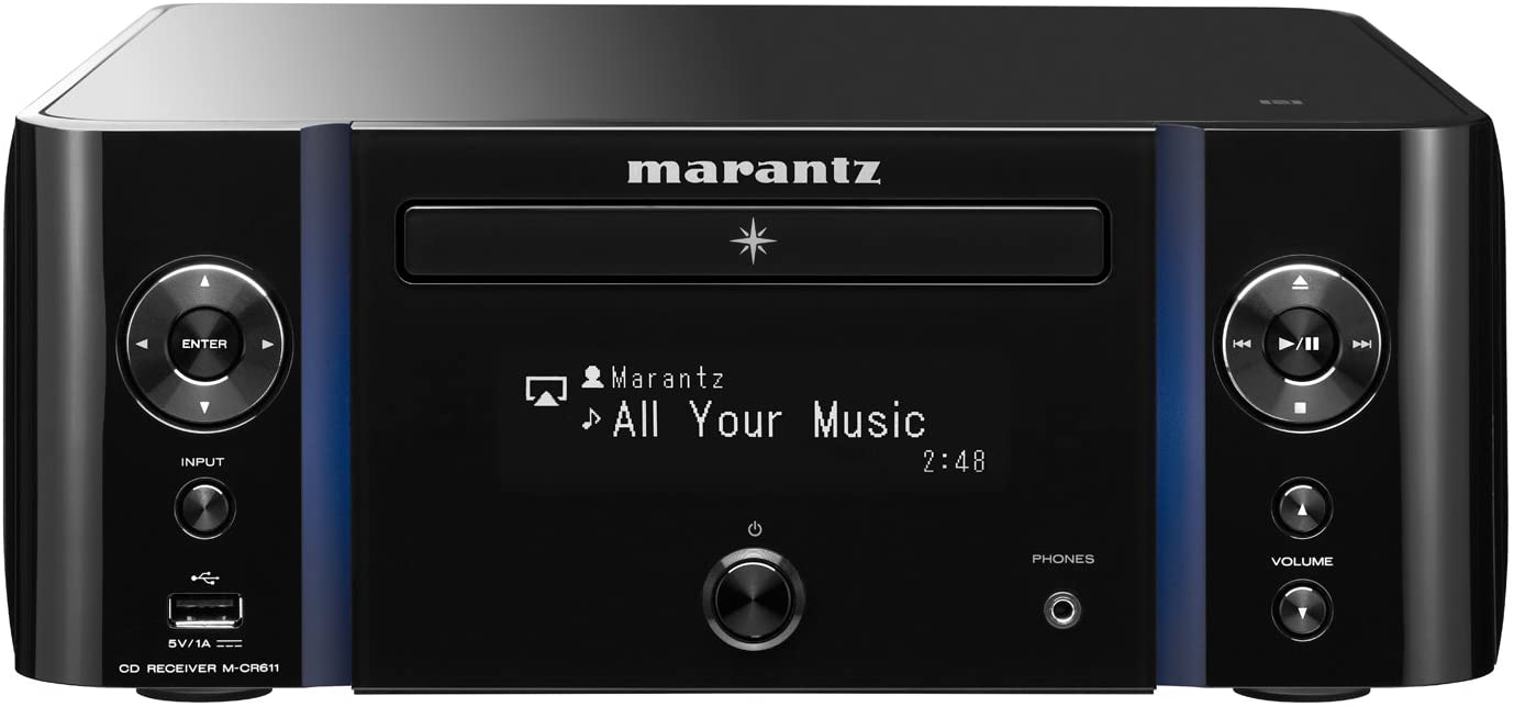 Marantz MCR611 Melody Media Netzwerk-CD-Receiver - Schwarz