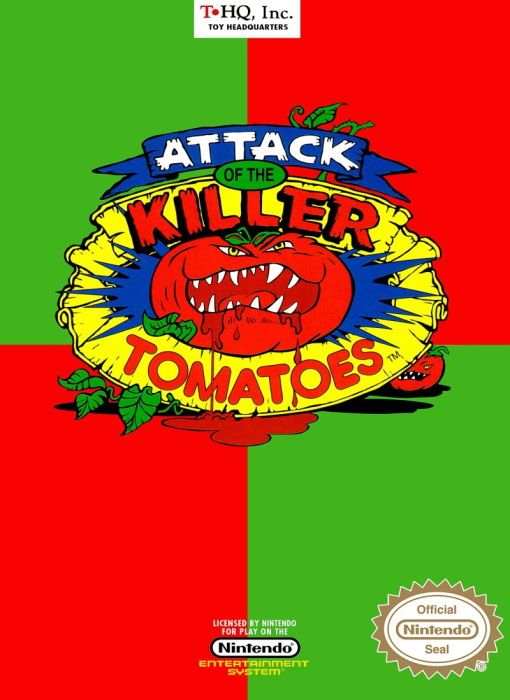 Attack of the Killer Tomatoes - [NES]