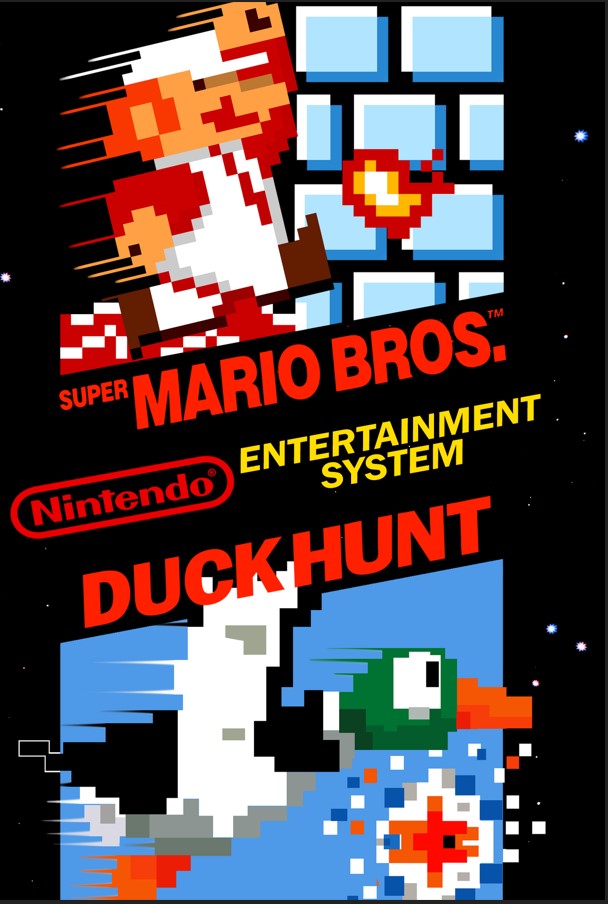 Doppelpack Super Mario Bros / Duck Hunt - [NES]