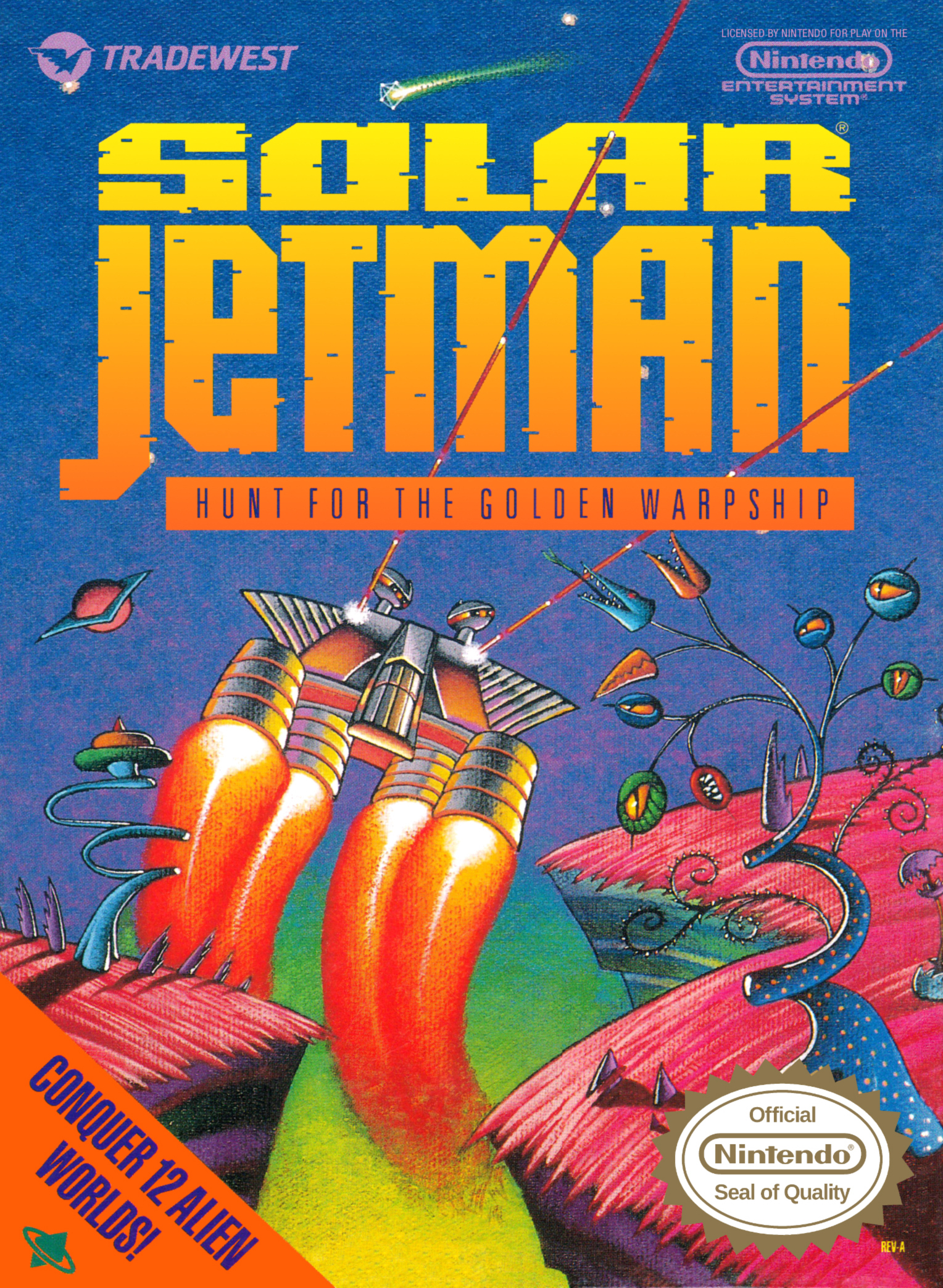 Solar Jetman - [NES]