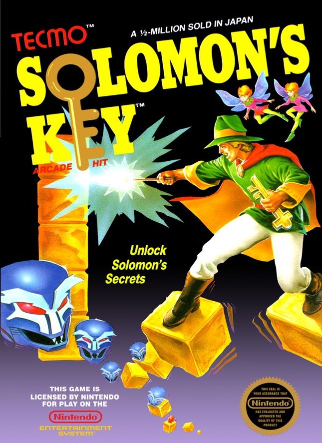 Solomon's Key - [NES]