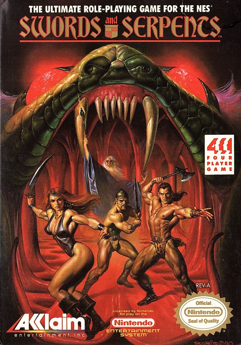 Swords and Serpents - [NES]