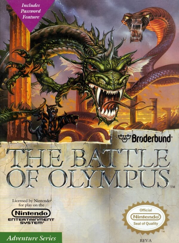 The Battle of Olympus - [NES]