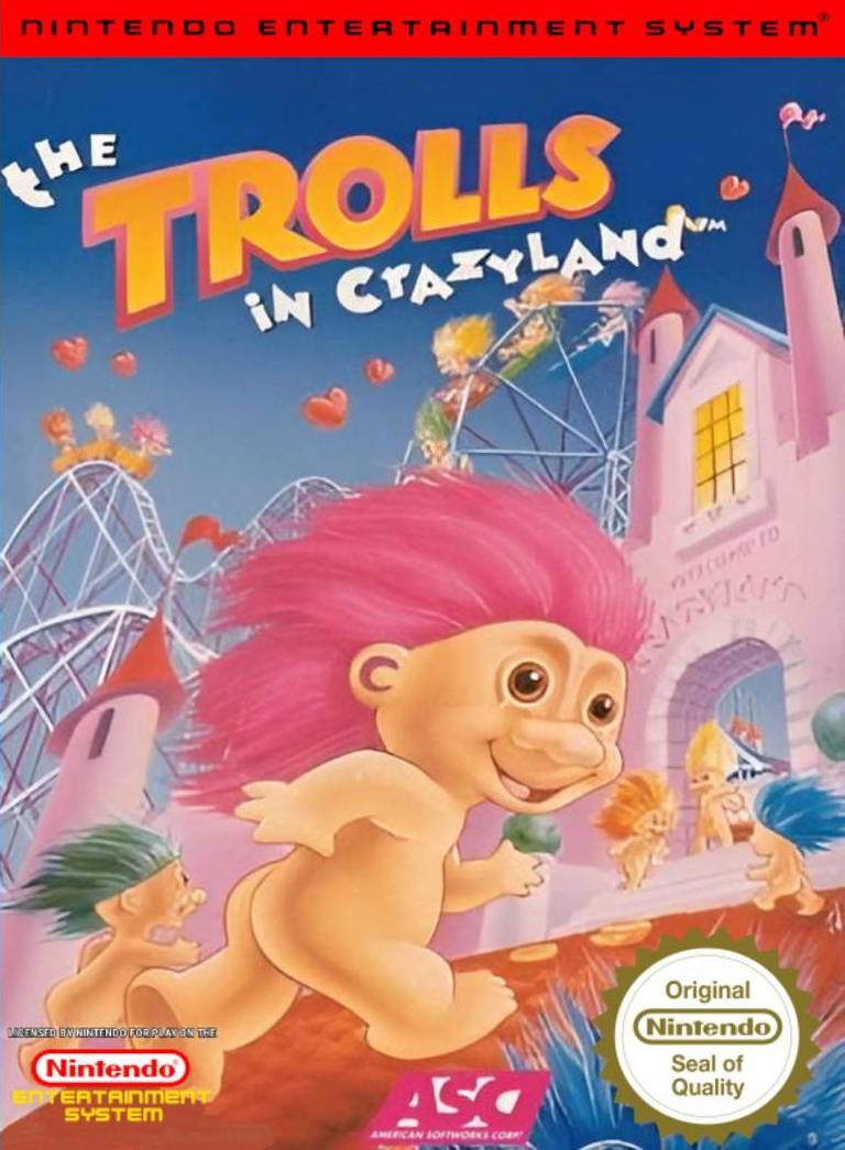 The Trolls in Crazyland - [NES]