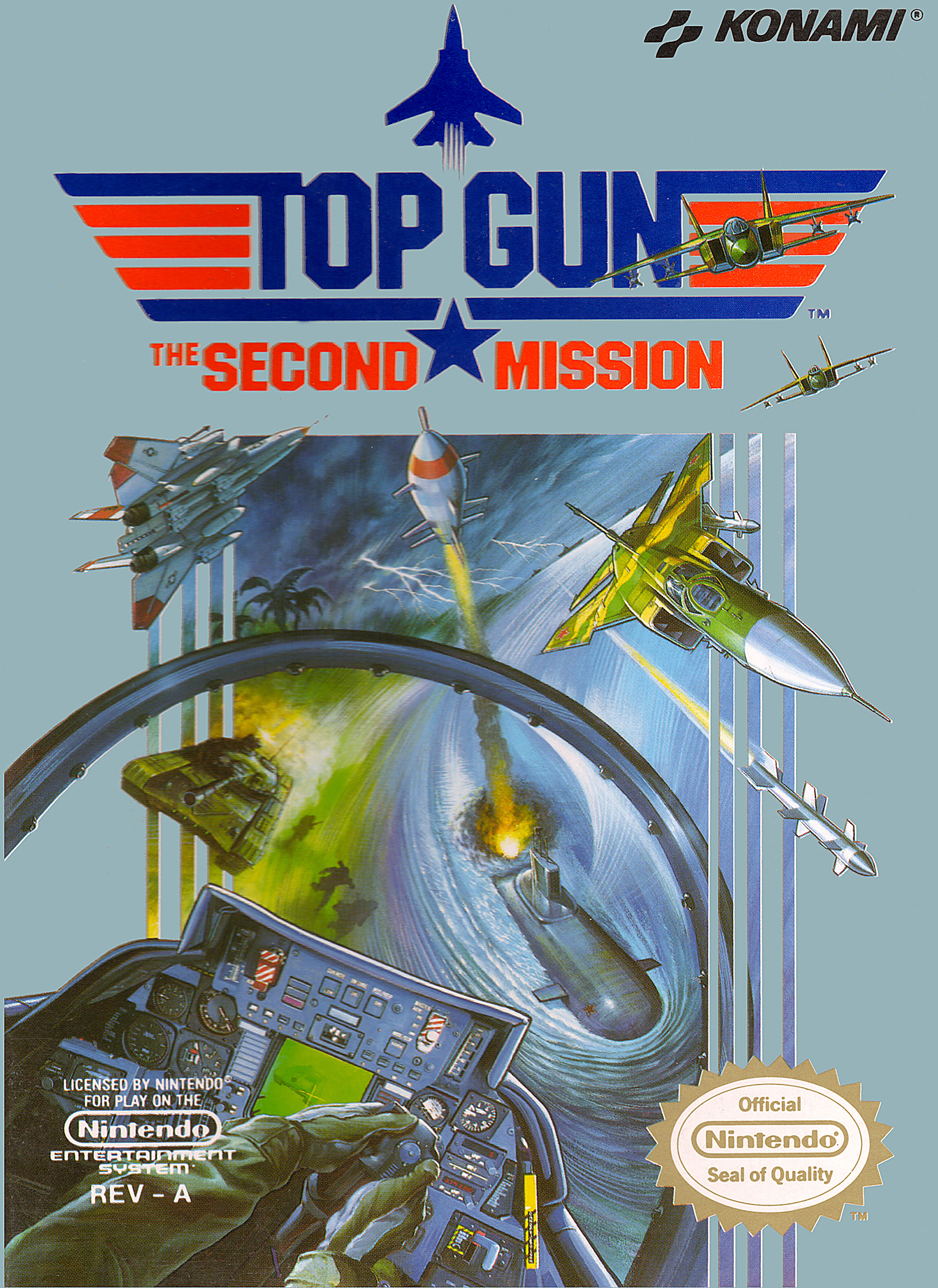 Top Gun - Second Mission - [NES]