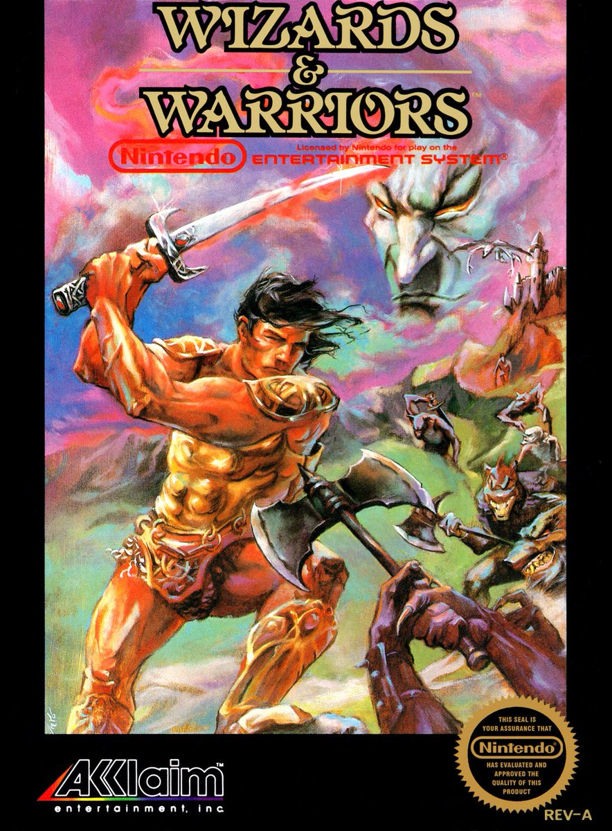 Wizards & Warriors - [NES]