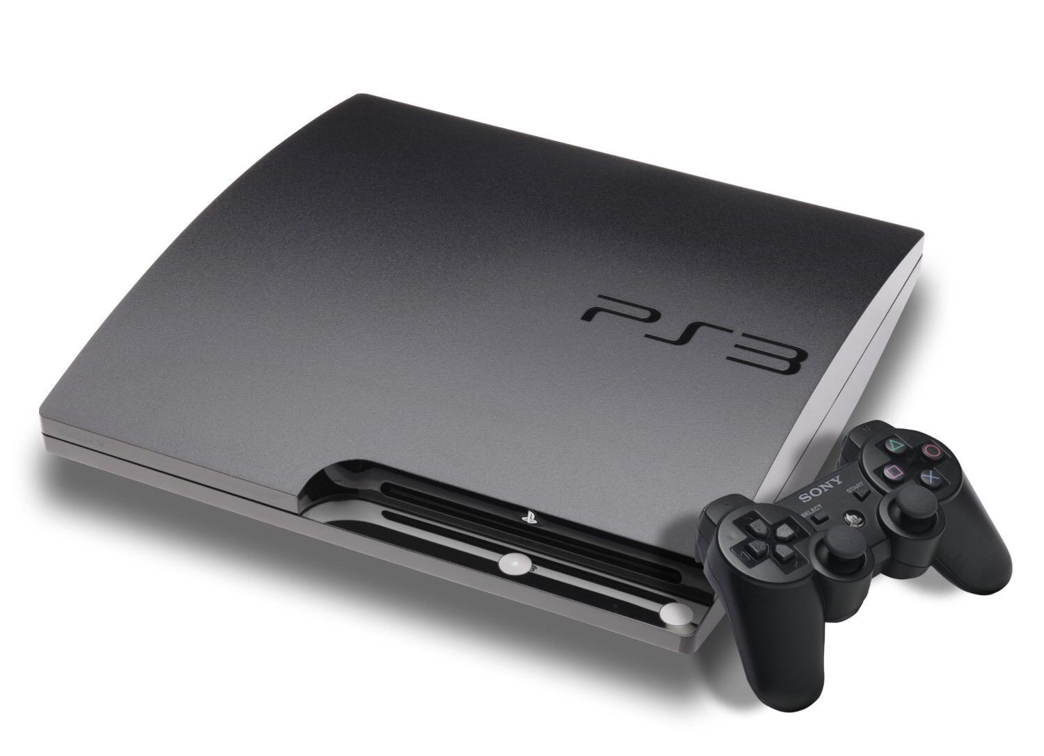 Sony PlayStation 3 Konsole Slim 120GB inkl. DualShock 3 Wireless Controller - Schwarz