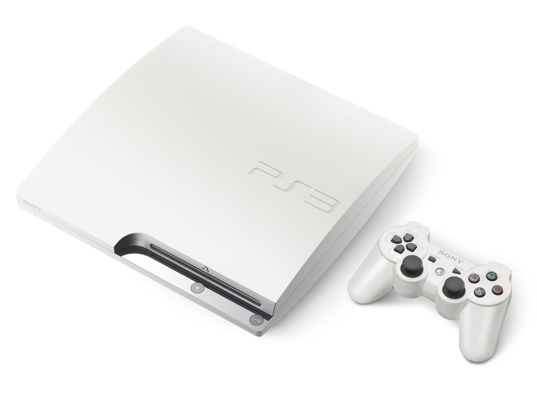 Sony PlayStation 3 Konsole Slim 320GB inkl. DualShock 3 Wireless Controller - Weiß