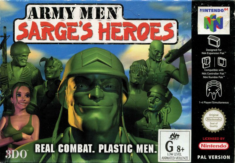 Army Men: Sarge's Heroes - [N64]