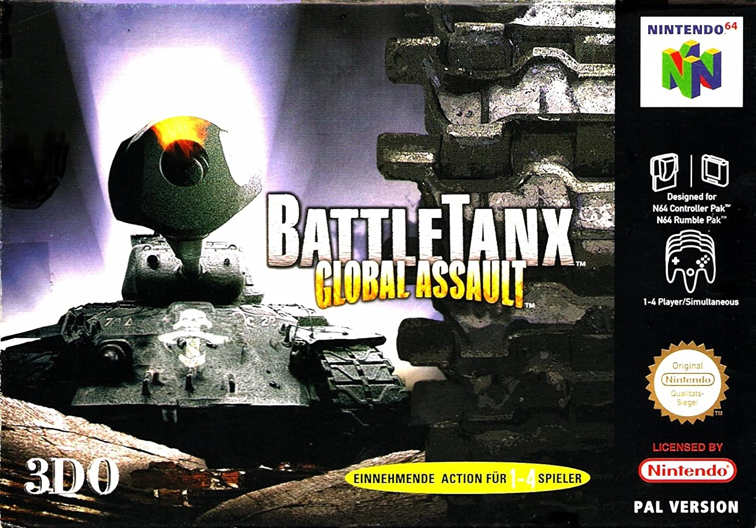 Battletanx: Global Assault - [N64]