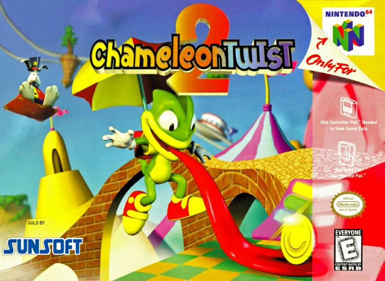 Chameleon Twist 2 - [N64]