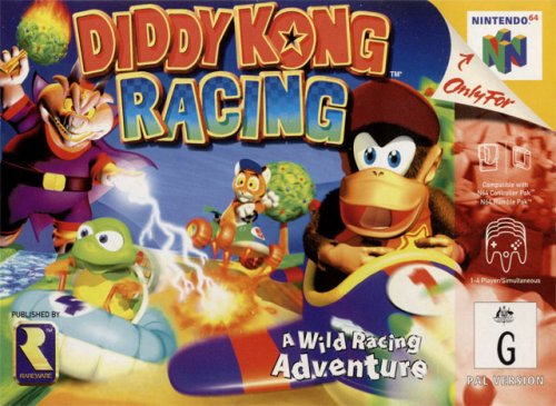 Diddy Kong Racing - [N64]