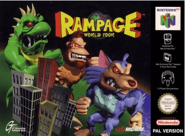 Rampage: World Tour - [N64]