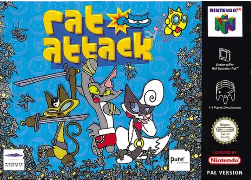 Rat Attack - [N64]