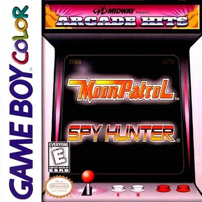Arcade Hits - Moon Patrol + Spy Hunter - [Game Boy Color]