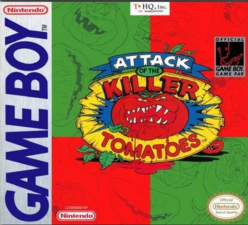 Attack of the Killer Tomatoes - [Game Boy]