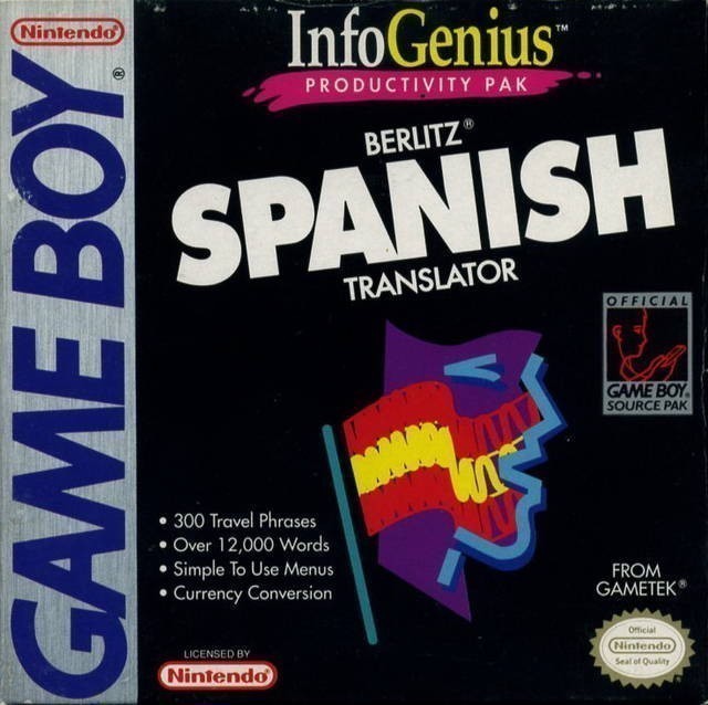Berlitz Spanish Translator - [Game Boy]