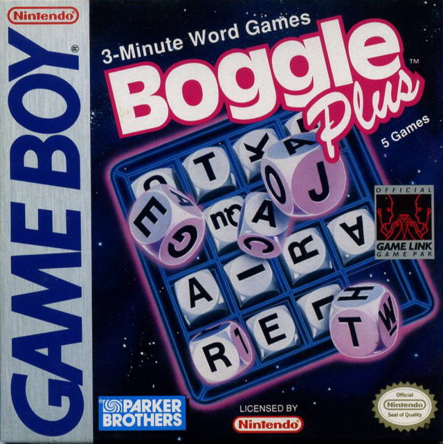 Boggle Plus by Parker Brothers - [Game Boy]