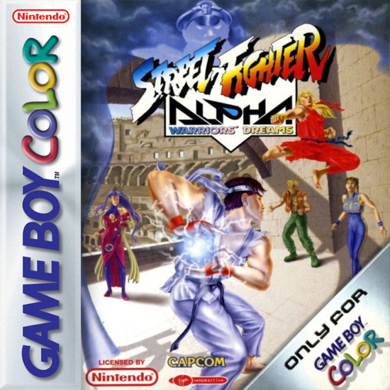 Street Fighter Alpha - [Game Boy Color]