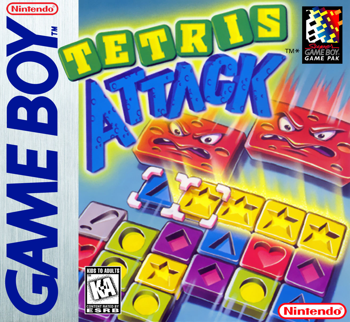 Tetris Attack - [Game Boy]