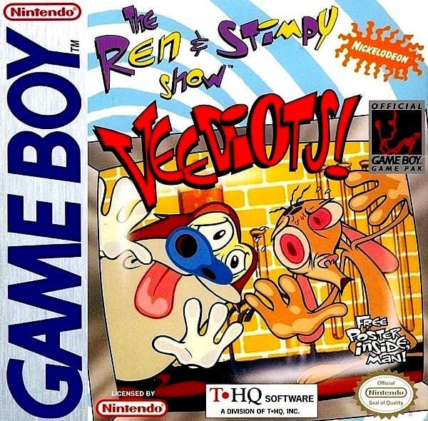 The Ren and Stimpy show Veediots - [Game Boy]